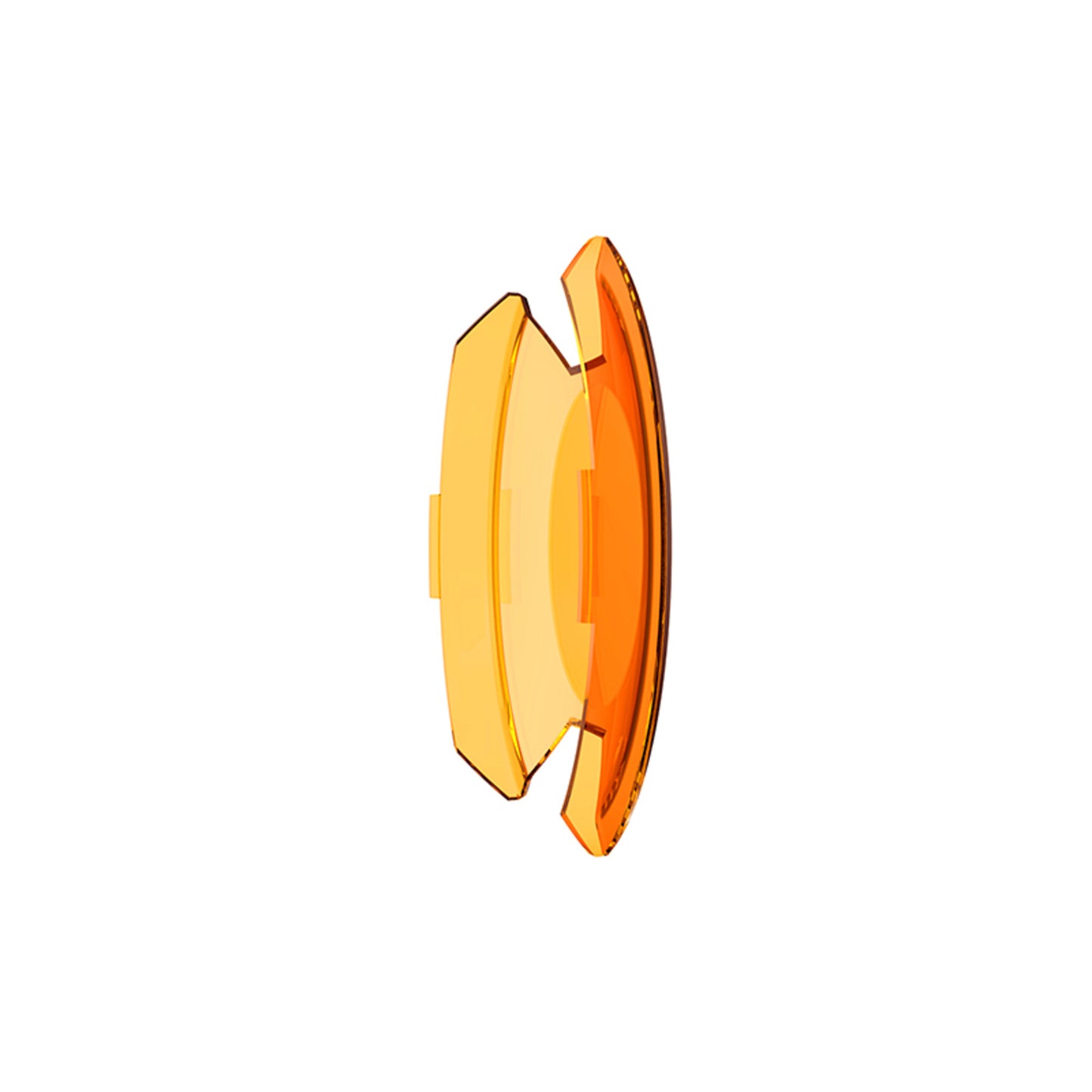 6" SlimLite LED - Light Shield - Amber