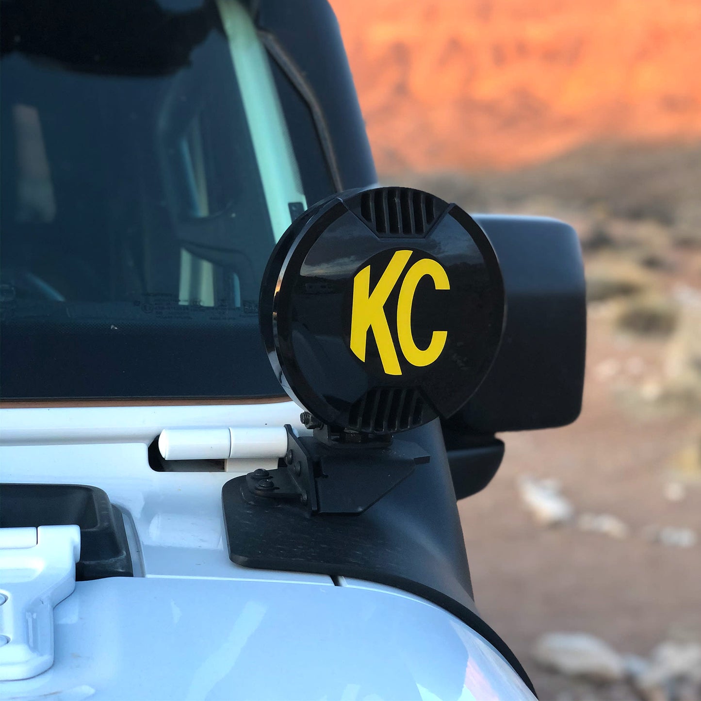 6" SlimLite LED - Light Shield / Hard Cover - Black