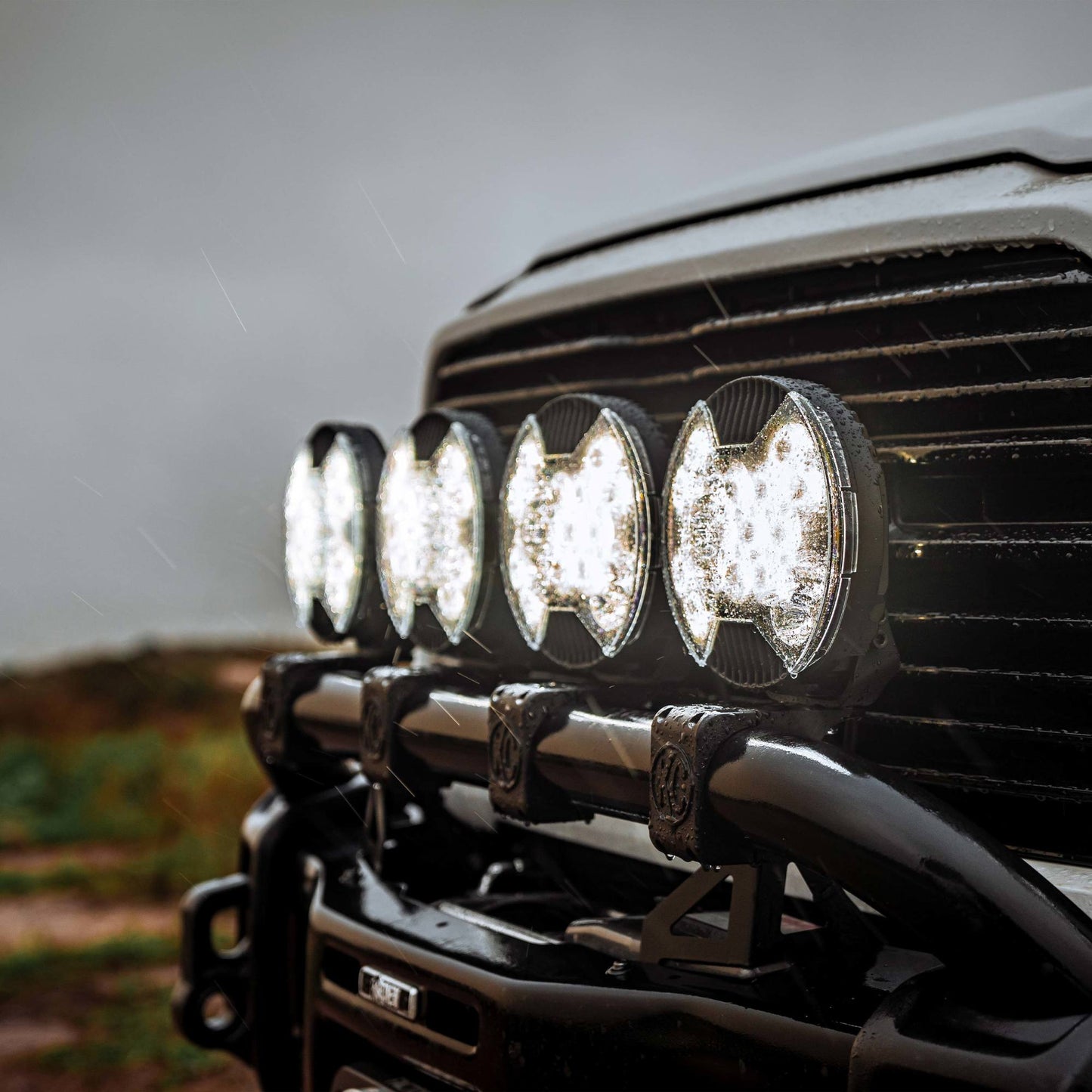 SlimLite® 8" LED - Light Shield - Clear