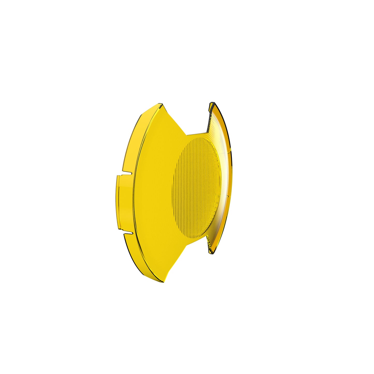 SlimLite® 8" LED - Light Shield - SAE Driving - Selective Yellow