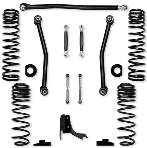 Rock Krawler 3.0 Inch Adventure "No Limits" System - Jeep JT