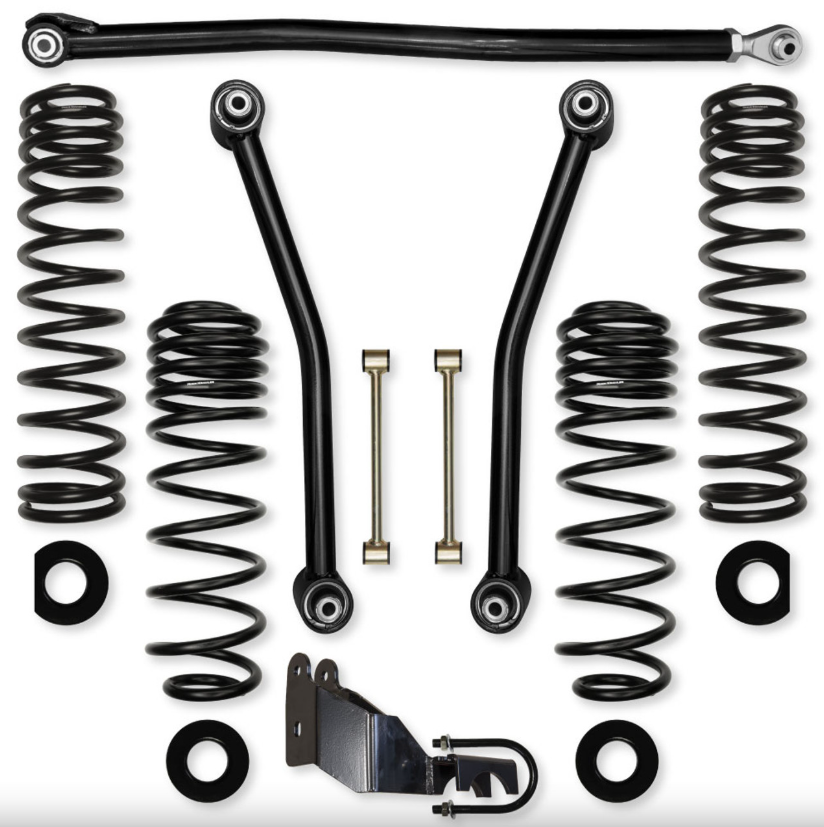 Rock Krawler 2.5 Inch Adventure Mid-Arm System - Jeep JLU 4XE
