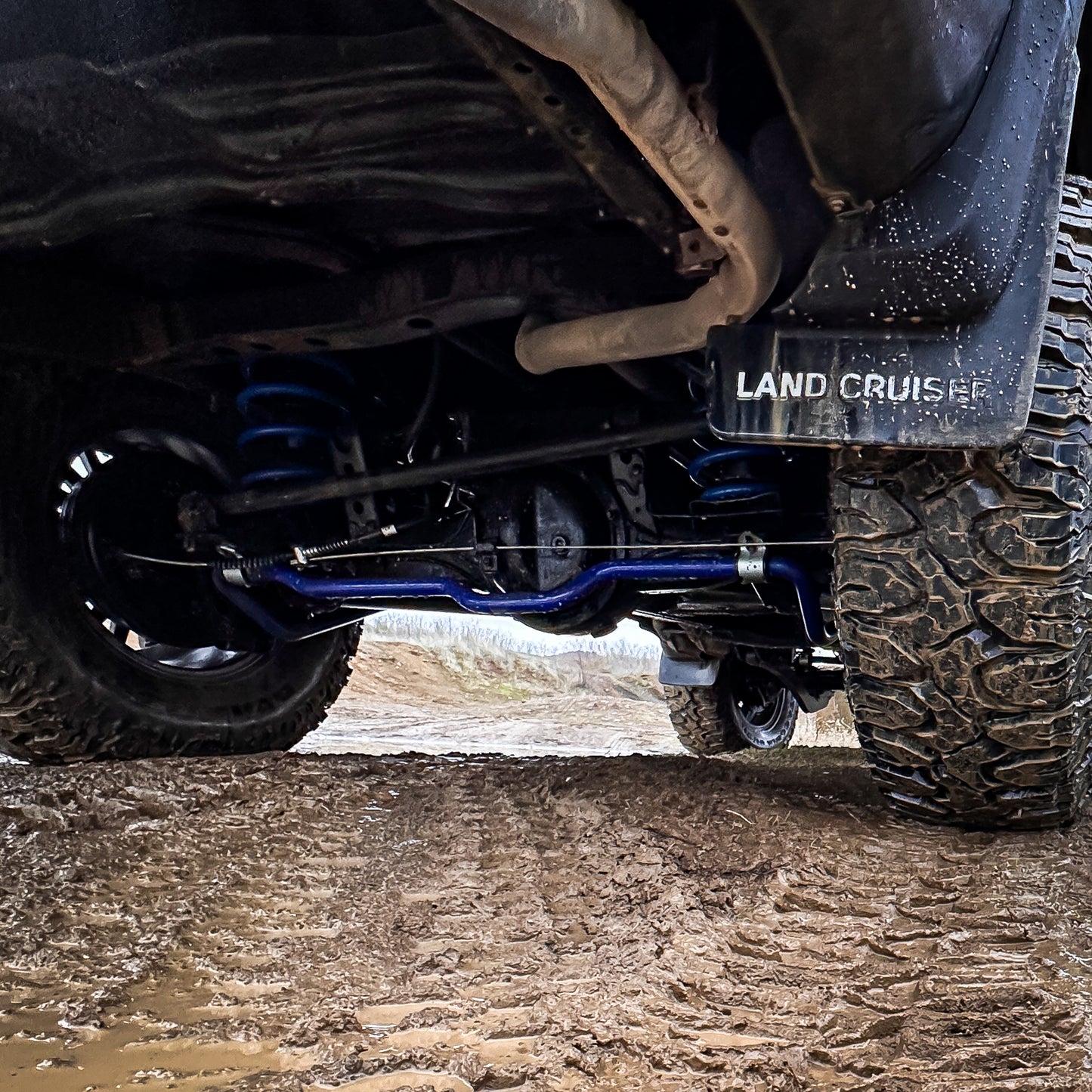 Toyota Land Cruiser FJ80: 30mm HD Fixed Rear Sway Bar Kit