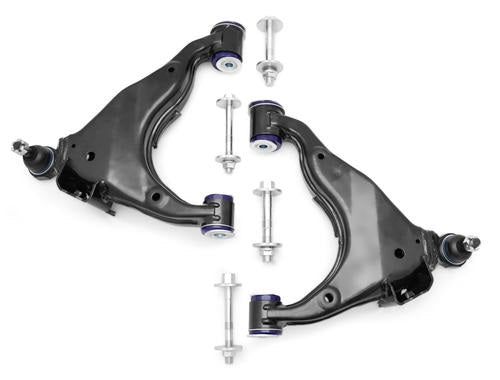 Toyota 2010-24 4Runner: Front KDSS Lower Control Arm Set - Camber & Caster Adjustable (Double Offset)
