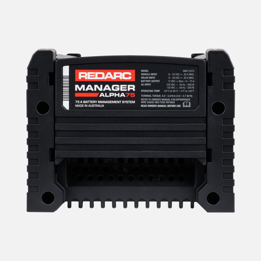 REDARC Manager Alpha75 with Redvision