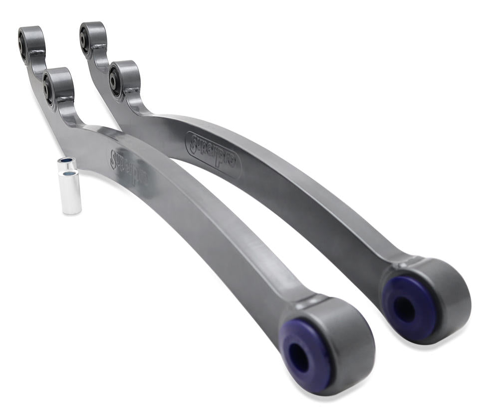 Set of radius arms for a Toyota Land Cruiser.
