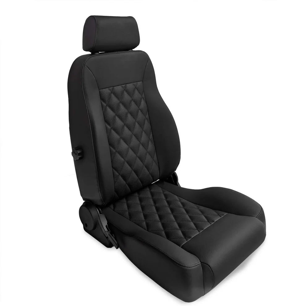 Toyota Land Cruiser Front Bucket Seats for 80 Series | Rich Black | 1991–1997