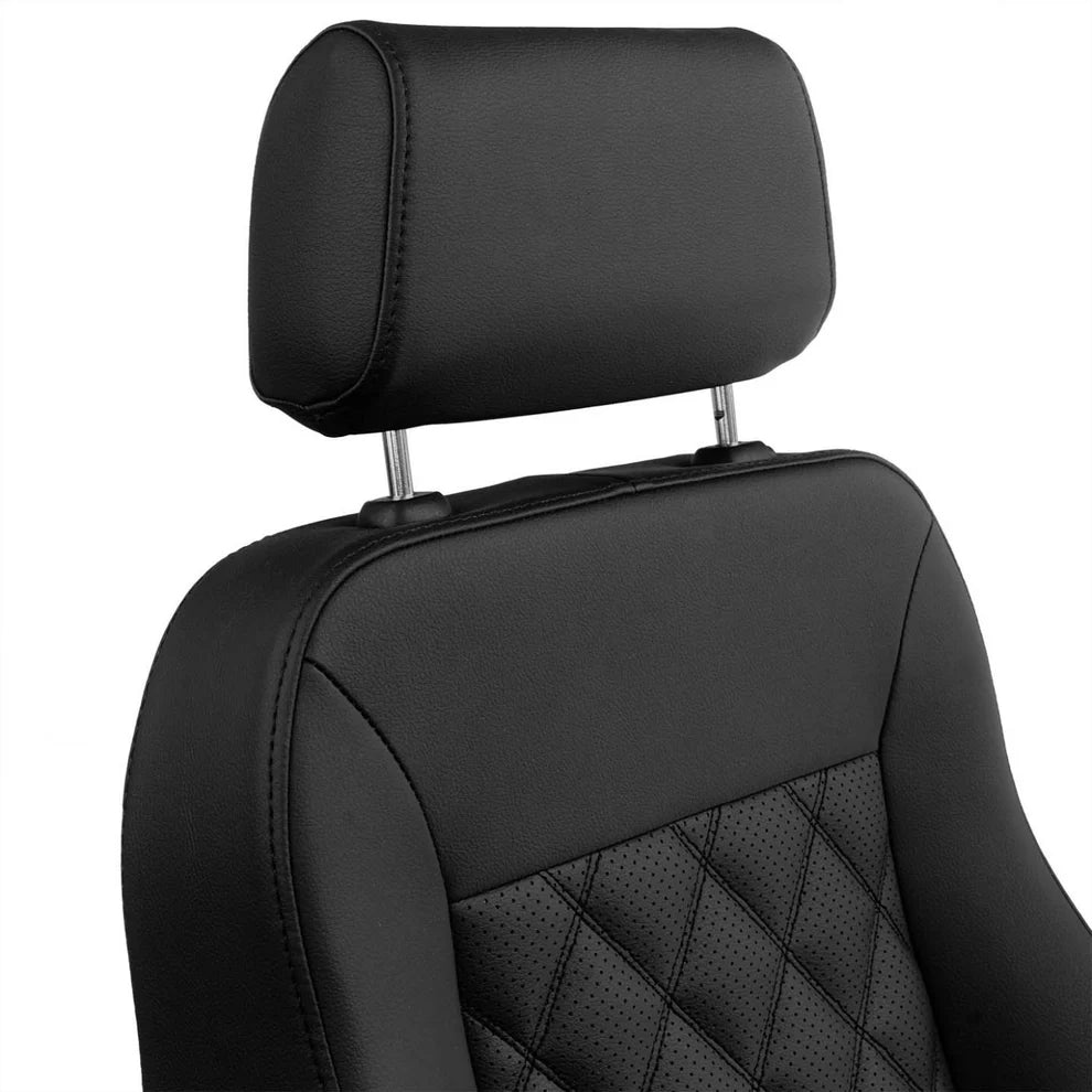 Toyota Land Cruiser Front Bucket Seats for 80 Series | Rich Black | 1991–1997
