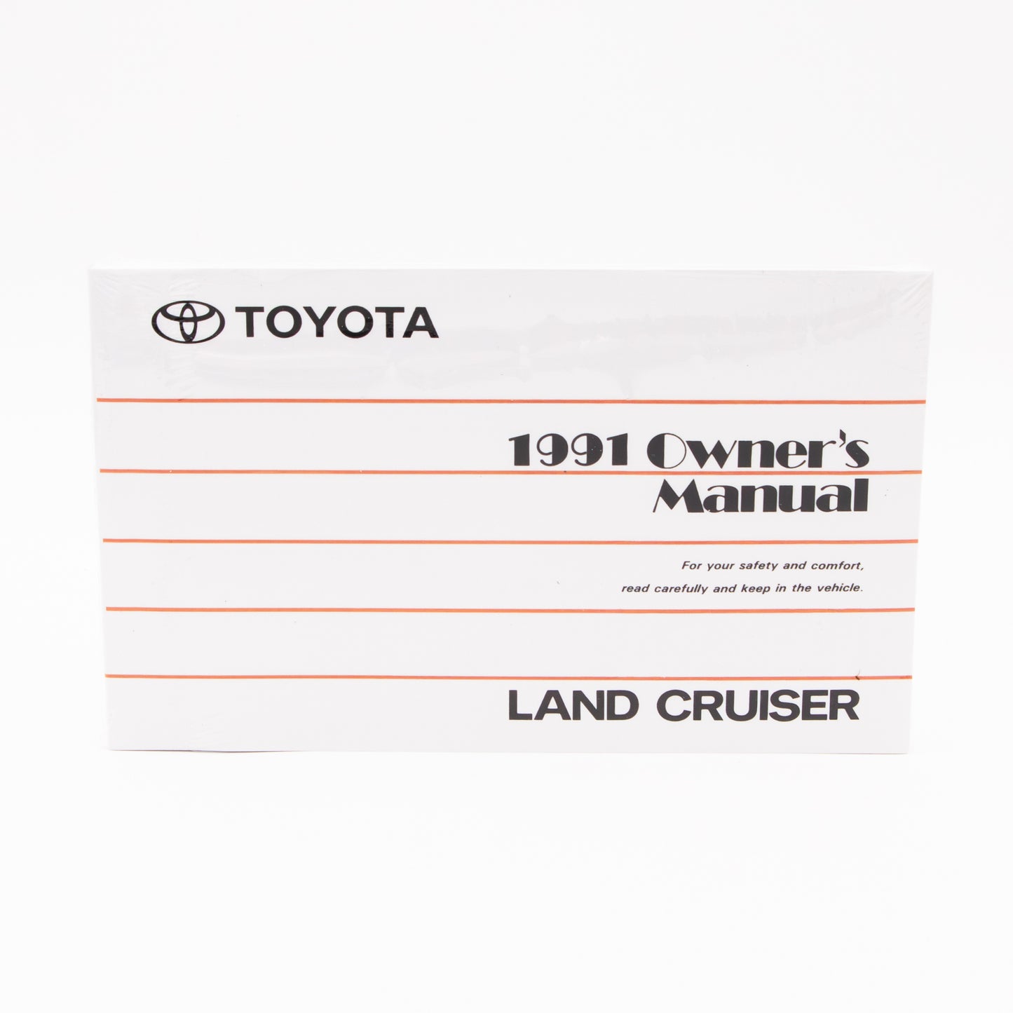 Toyota FJ80 Land Cruiser Owner's Manual 1991-1997