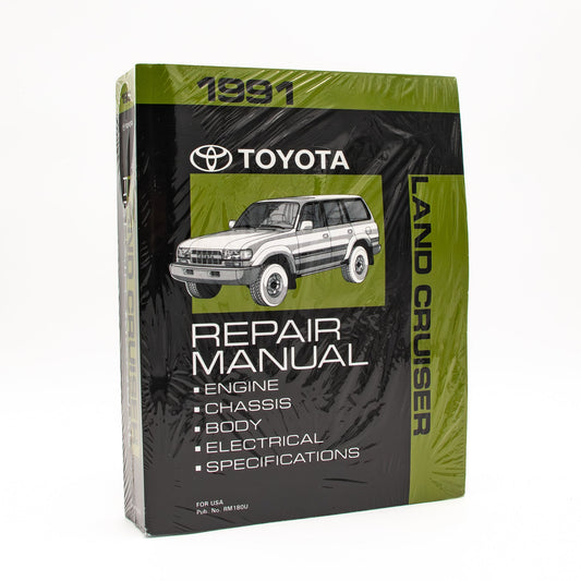 Front cover of 1991 Toyota Repair Manual