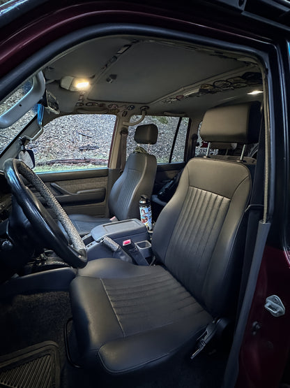 Rugged Overland Exclusive: Caballo Classic Front Bucket Seats for 80 Series (1991–1997)