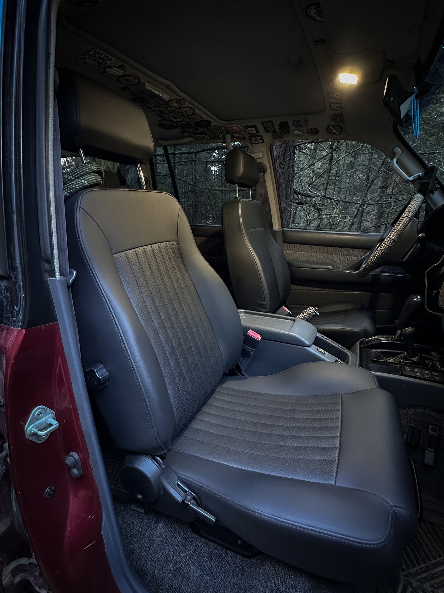 Rugged Overland Exclusive: Caballo Classic Front Bucket Seats for 80 Series (1991–1997)