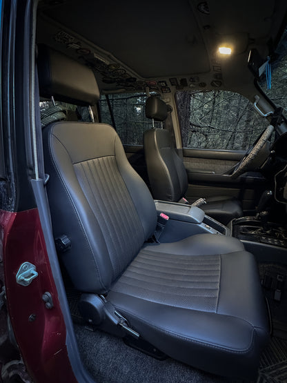 Rugged Overland Exclusive: Caballo Classic Front Bucket Seats for 80 Series (1991–1997)