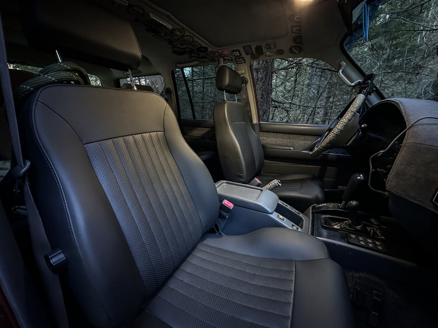 Rugged Overland Exclusive: Caballo Classic Front Bucket Seats for 80 Series (1991–1997)