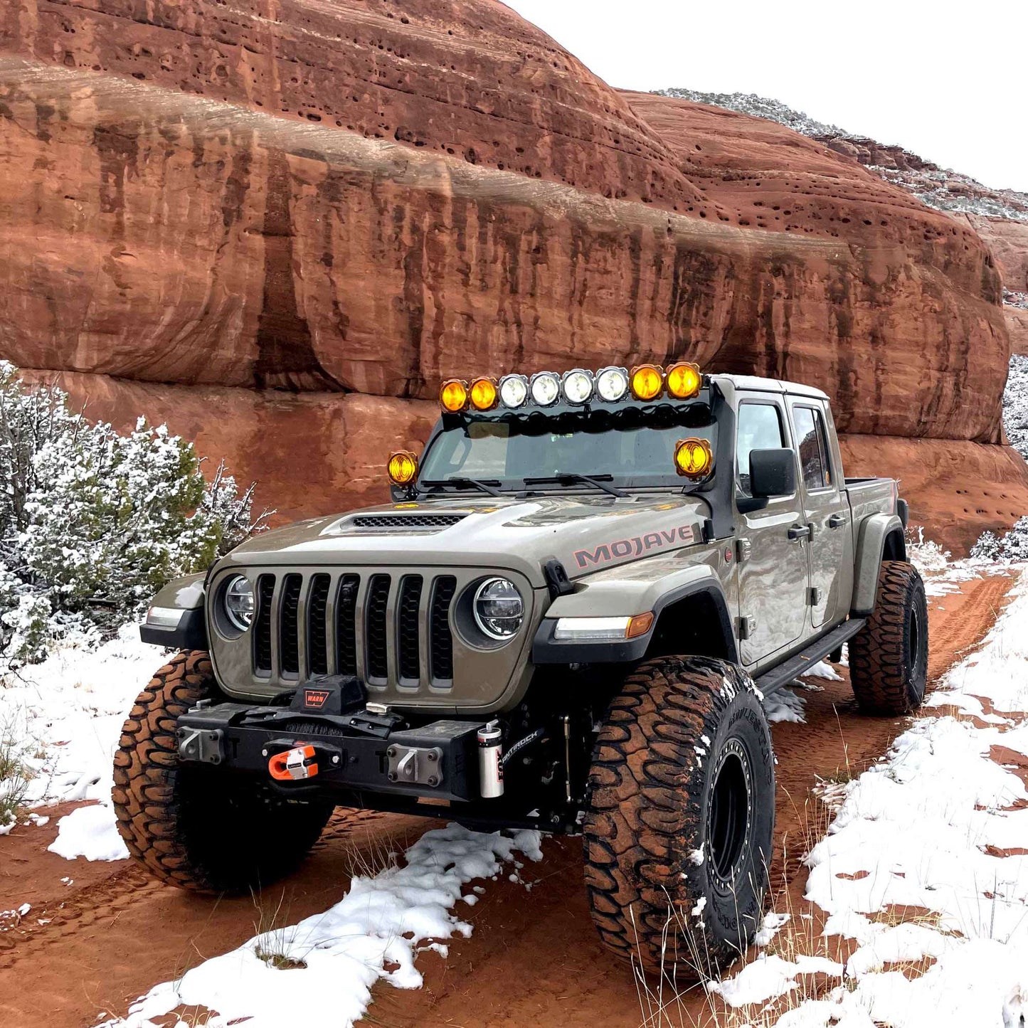 Gravity® LED Pro6 - 50" Light Bar Kit - for 21+ Jeep Wrangler 392 or Gladiator Mojave