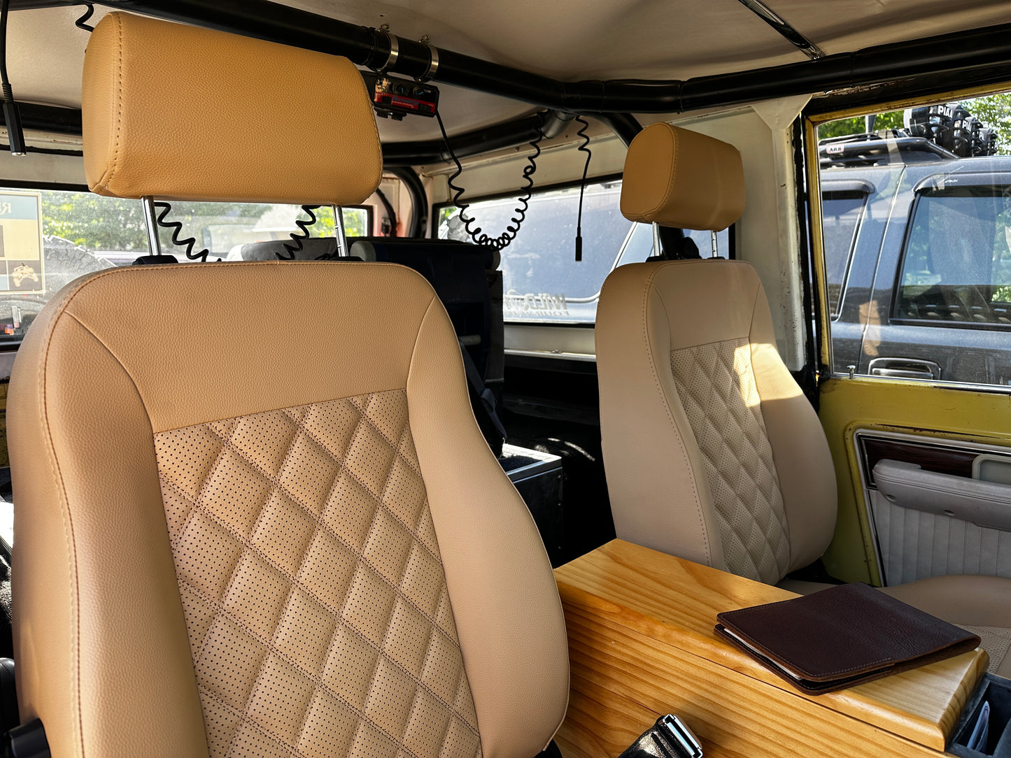 Rugged Overland Exclusive: Caballo Classic Front Bucket Seats for 80 Series (1991–1997)