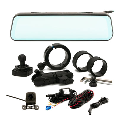 LucentVue 4K Rearview Mirror Camera System | 1-3/4" Bar Mount Kit