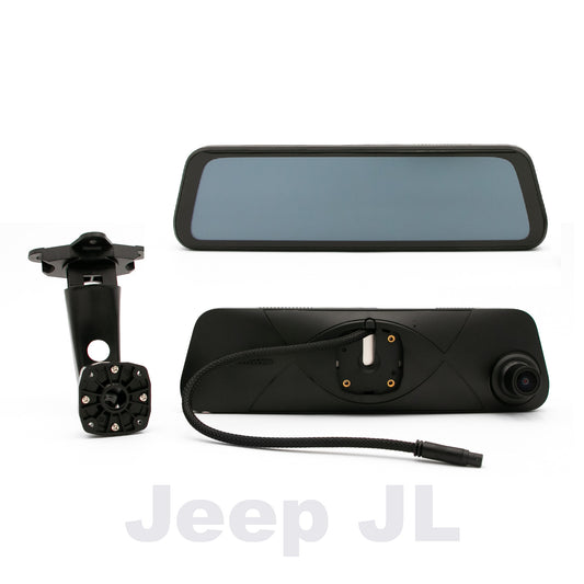 LucentVue 4K Rearview Mirror Camera System GPS | Jeep Wrangler JL