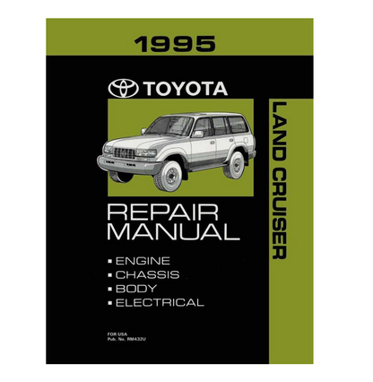 Toyota FJ80 Land Cruiser Repair Manual 1991-1997