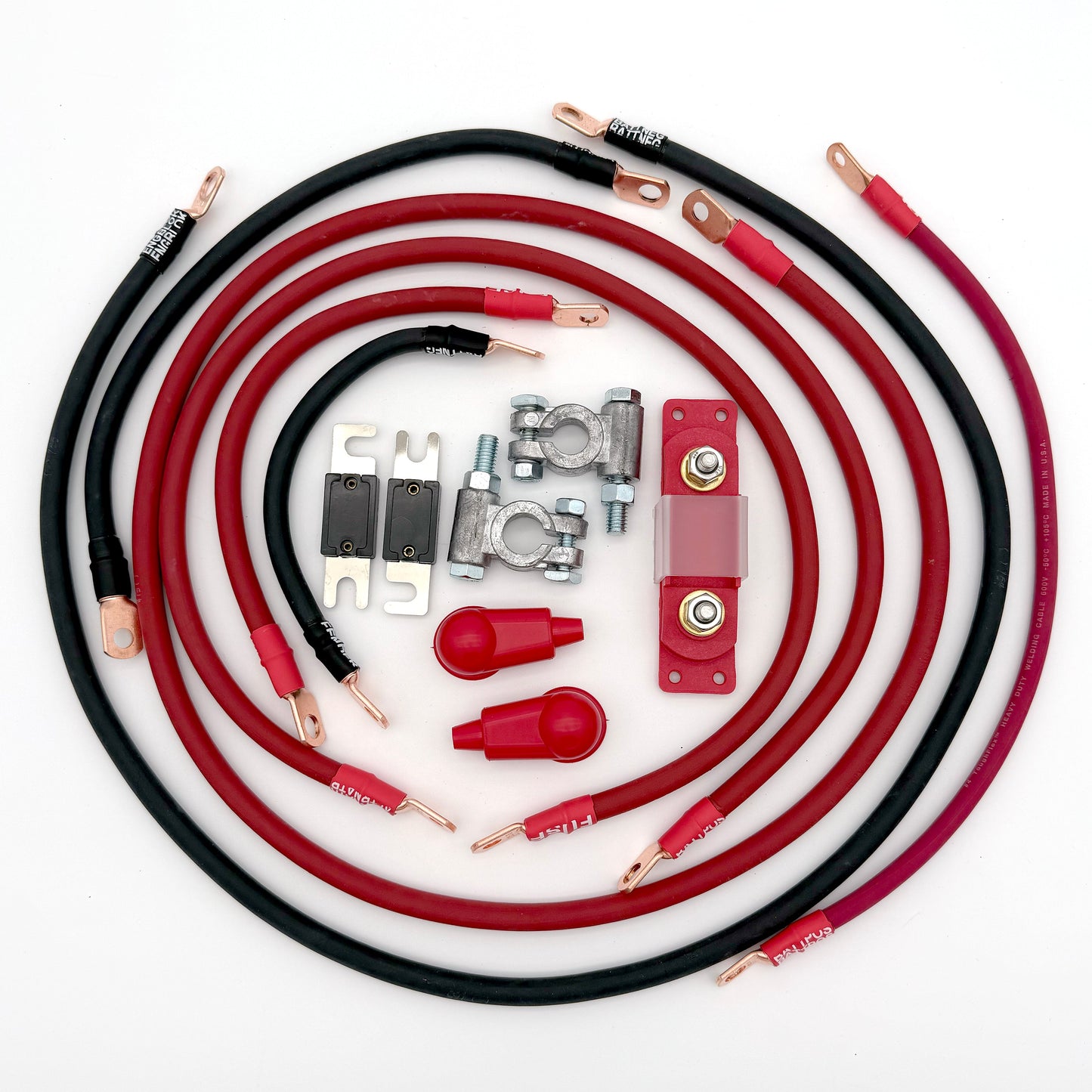 Toyota Tacoma Big 7 Battery Cables Kit Gen 1 - 1995-2004