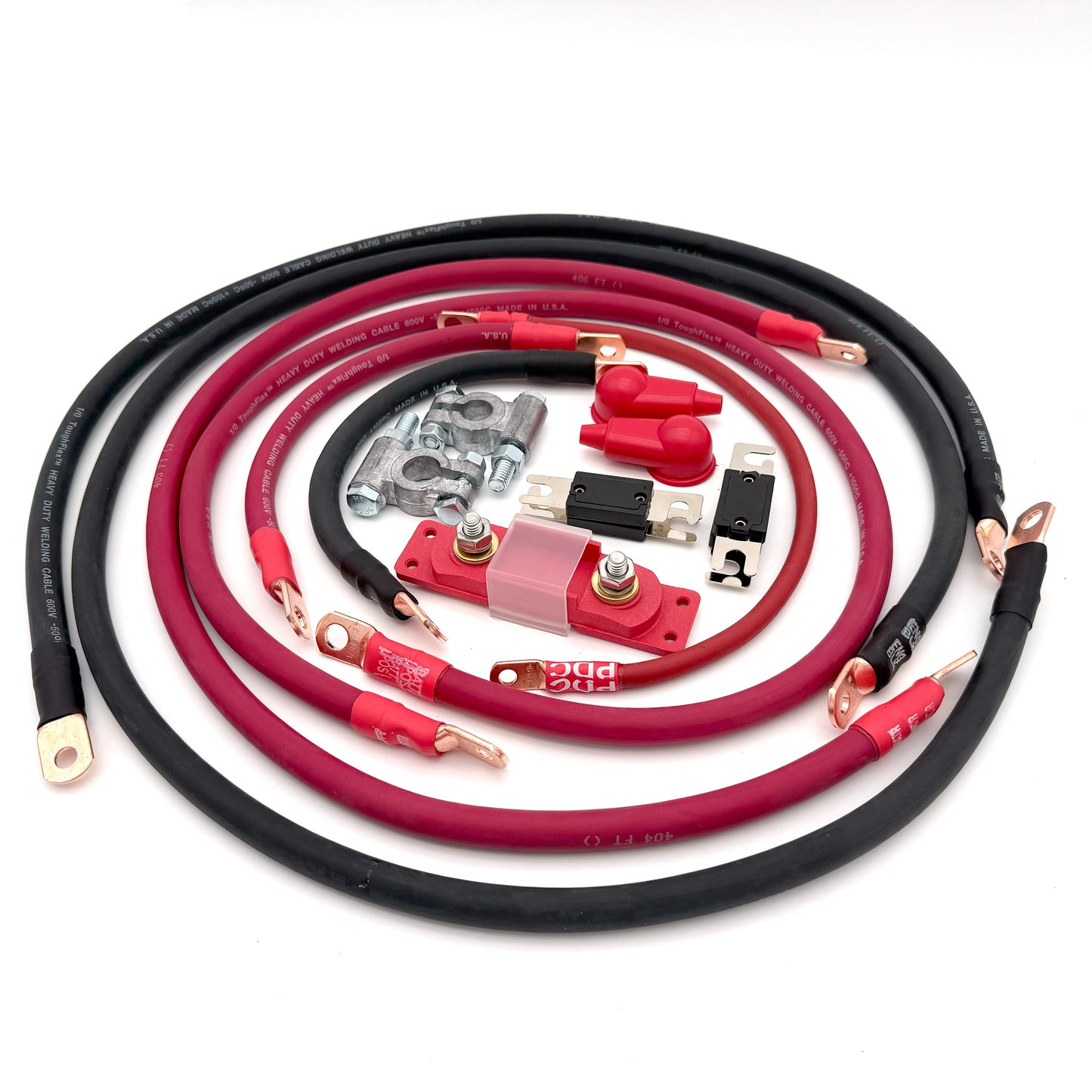 Toyota Tacoma Big 7 Battery Cables Kit Gen 3 - 2016-2021