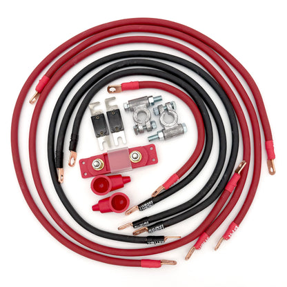 Jeep Grand Cherokee WJ Big 7 Battery Cable Kit 1999-2005