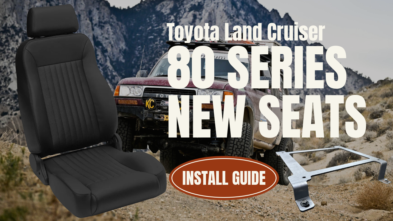 Load video: 80 Series New Front Seats Install Guide