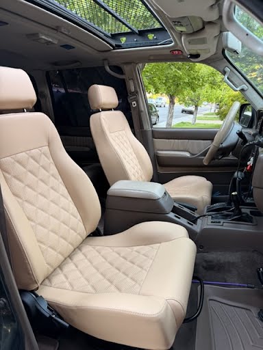Toyota Land Cruiser Front Bucket Seats for 80 Series | Cashew | 1991–1997
