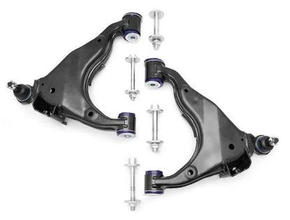 Toyota 2010-24 4Runner: Front KDSS Lower Control Arm Set - Camber & Caster Adjustable (Double Offset)