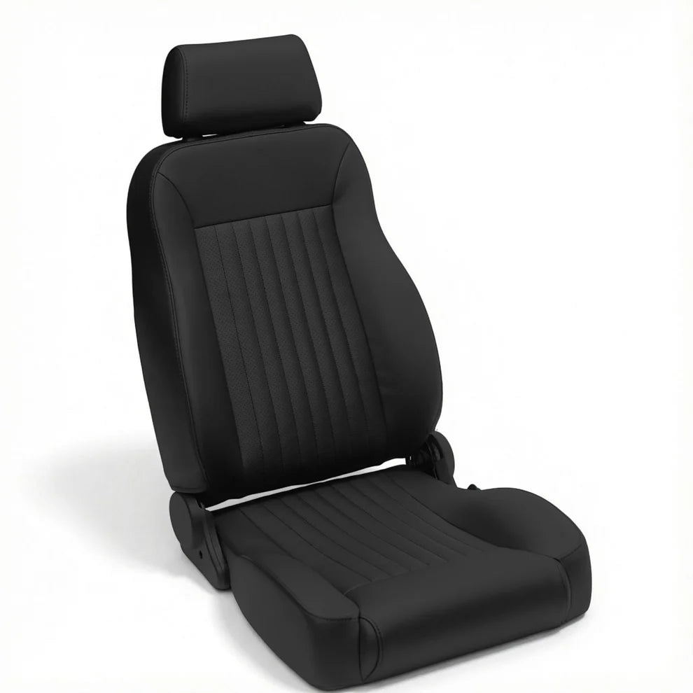 Toyota Land Cruiser Front Bucket Seats for 80 Series | Rich Black | 1991–1997