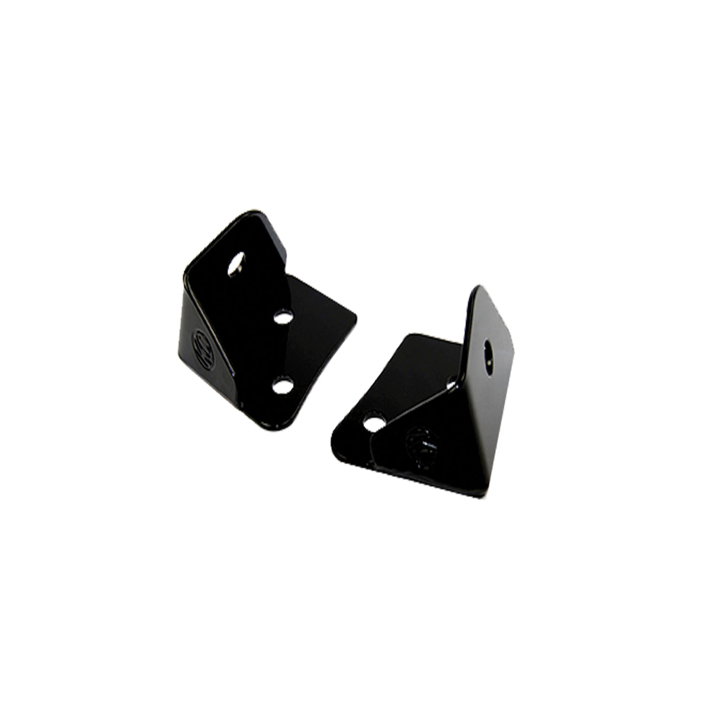 Bracket Set - Light Mount - Windshield - Pillar Mount - Pair - for 07-18 Jeep JK